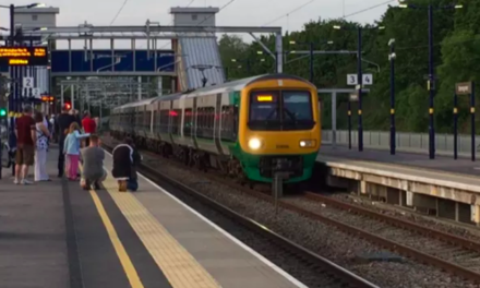 First electric train travels between Birmingham and Bromsgrove