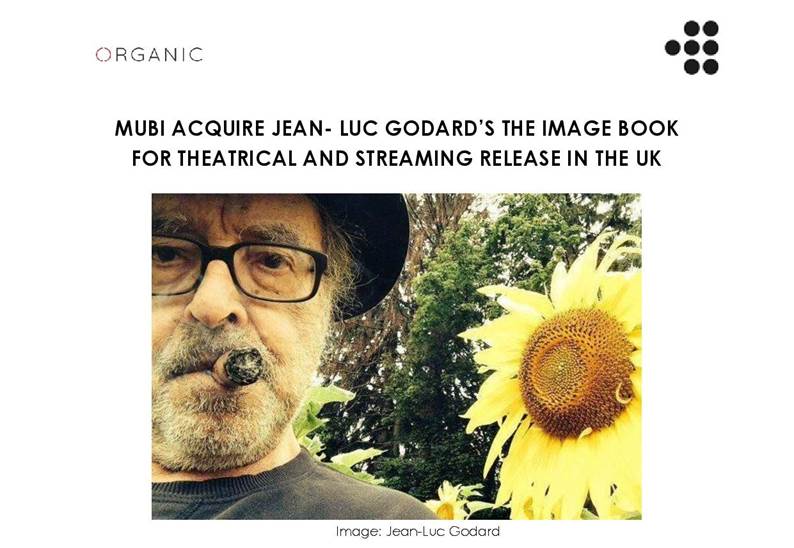 Jean-Luc Godard’s new film THE IMAGE BOOK acquired by MUBI