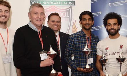 PFA and Bristol Street Motors help football fans present Mohamed Salah with award
