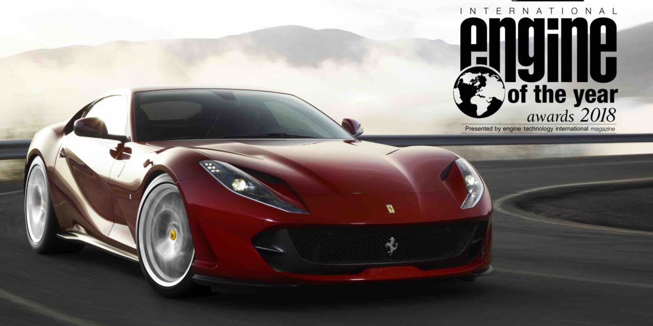FERRARI’S TURBO-CHARGED V8 IS VOTED THE BEST ENGINE OF THE LAST 20 YEARS