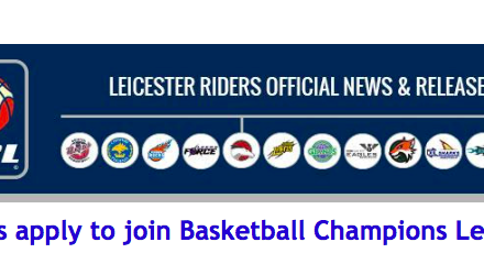 Riders apply to join Basketball Champions League