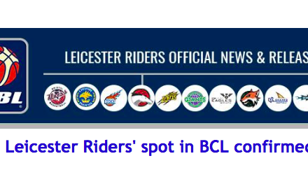 Leicester Riders’ spot in BCL confirmed