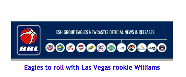 Eagles to roll with Las Vegas rookie Williams