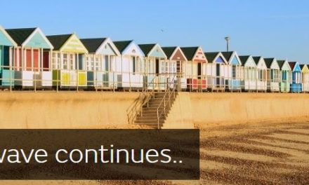 The heatwave continues….