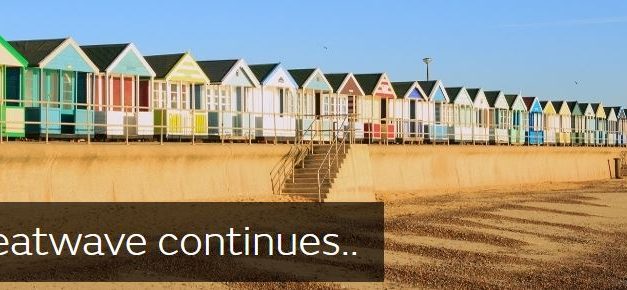 The heatwave continues….