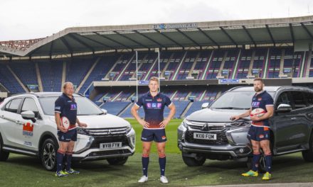 EDINBURGH RUGBY STARS JOHN BARCLAY AND WP NEL ANNOUNCED AS MITSUBISHI MOTORS IN THE UK BRAND AMBASSADORS