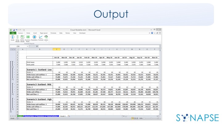 Synapse Elevates Excel to a New Secure, Scalable, Multi-user, Enterprise Class Budgeting and Forecasting Application