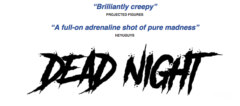 DEAD NIGHT | On DVD 8 October