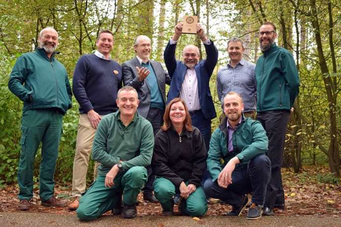 Center Parcs celebrates a decade being recognised with The Wildlife Trusts Biodiversity Benchmark