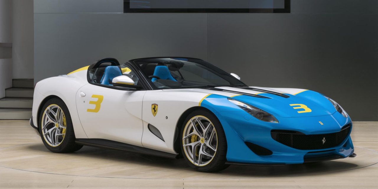 FERRARI SP3JC – A ONE-OFF OFFERING EXCLUSIVE OPEN-AIR V12 MOTORING AT ITS PUREST