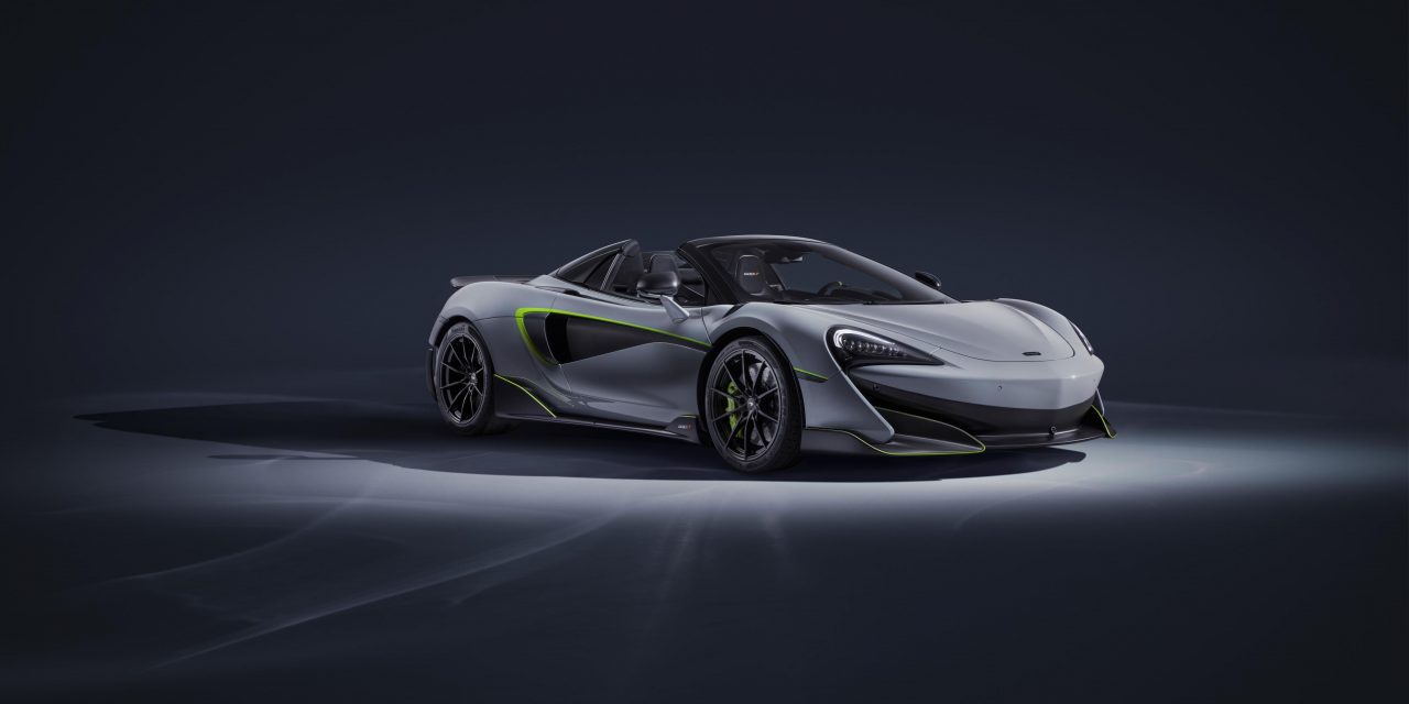 STRIKING ON OR OFF THE TRACK: THE 600LT SPIDER BY McLAREN SPECIAL OPERATIONS