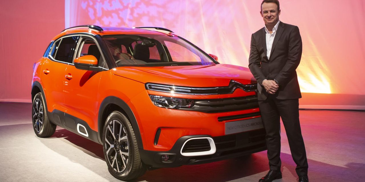 AUSTIN HEALEY JOINS CITROËN UK AS BRAND AMBASSADOR FOR NEW C5 AIRCROSS SUV