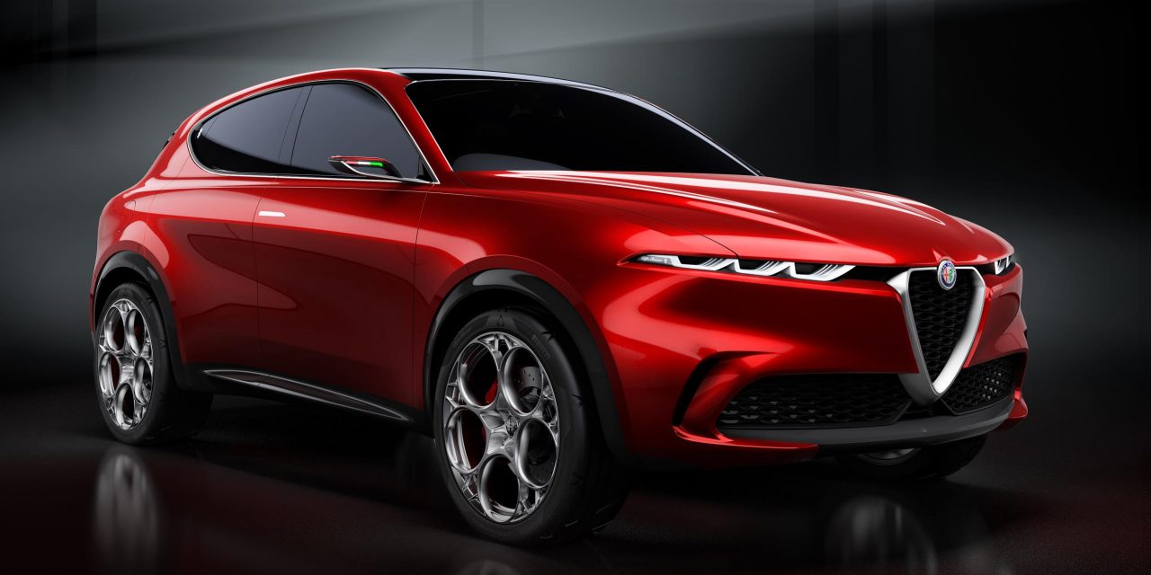 ITALIAN PREVIEW OF THE ALFA ROMEO TONALE CONCEPT CAR AT THE SALONE DEL MOBILE IN MILAN