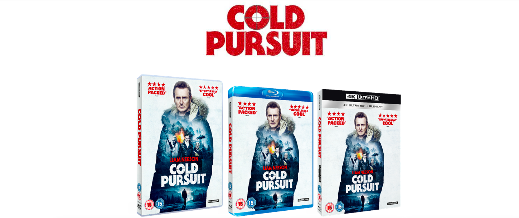 COLD PURSUIT AVAILABLE DIGITALLY 17 JUNE AND ON 4K, BLU-RAY, DVD & STEELBOOK 24 JUNE