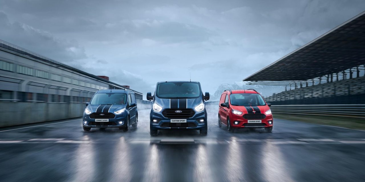 MOST POWERFUL FORD TRANSIT SPORT VAN HEADS UP DISTINCTIVE THREE MODEL LINE-UP