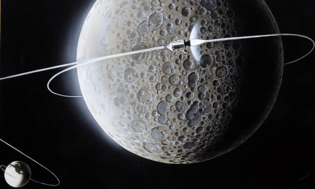 Visions of Apollo 11: Command Service Module Orbits the Moon