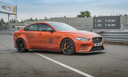 JAGUAR XE SV PROJECT 8, THE WORLD’S FASTEST SALOON CAR, BEATS ITS OWN NÜRBURGRING NORDSCHLEIFE RECORD