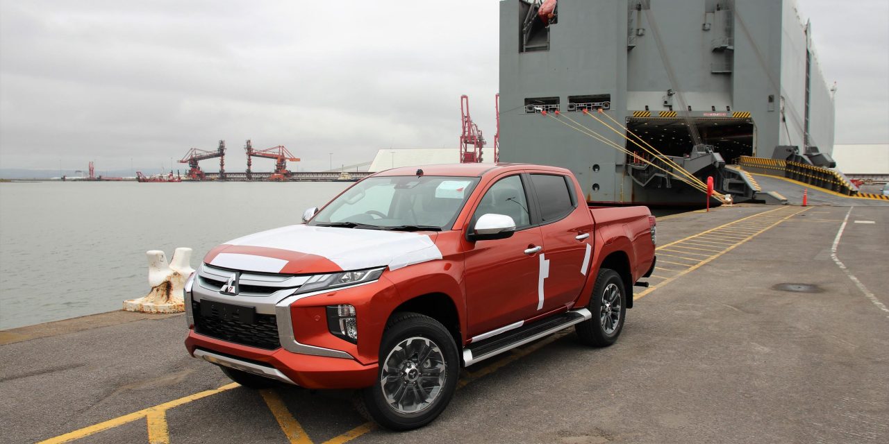 FIRST SHIPMENT OF NEW MITSUBISHI L200 SERIES 6 PICKUP ARRIVES IN THE UK