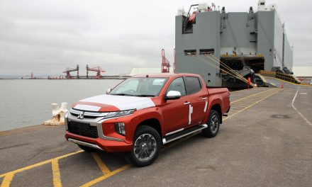 FIRST SHIPMENT OF NEW MITSUBISHI L200 SERIES 6 PICKUP ARRIVES IN THE UK