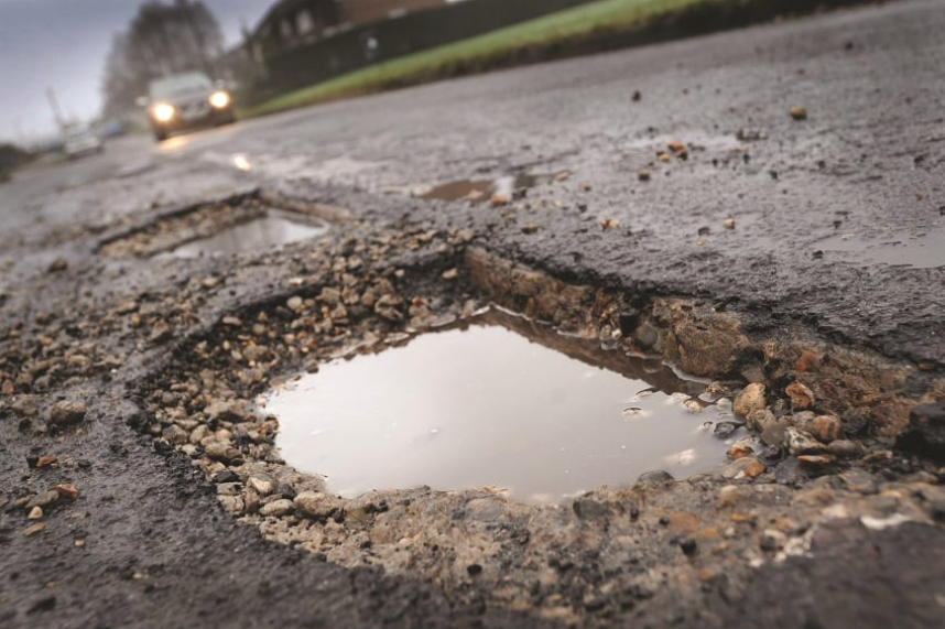 RAC patrols dealt with fewer pothole-related breakdowns in first quarter of 2019 than in the same period last year