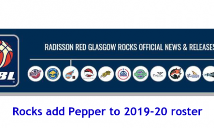 British Basketball League: Rocks add Pepper to 2019-20 roster