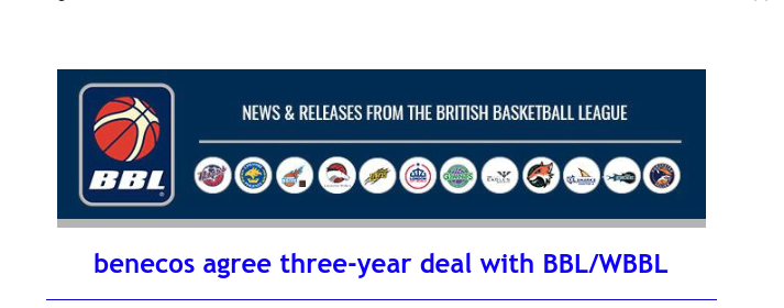British Basketball League: benecos agree three-year deal with BBL/WBBL