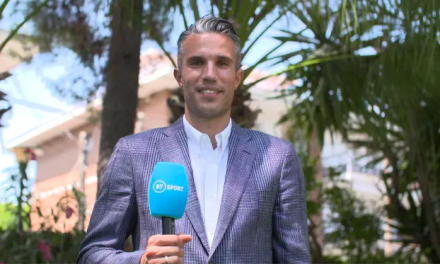 Flying Dutchman Robin Van Persie lands at BT Sport