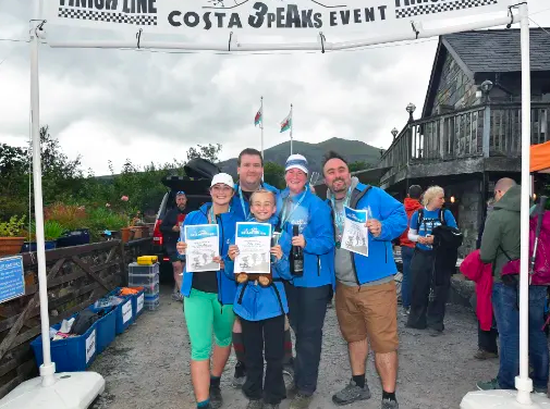 Costa Coffee team members climb to success to raise thousands for Costa Foundation