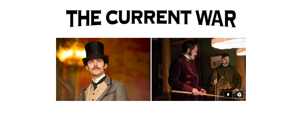 Nicholas Hoult as Nikola Tesla, Born on This Day 1856 / THE CURRENT WAR / in cinemas 26 July