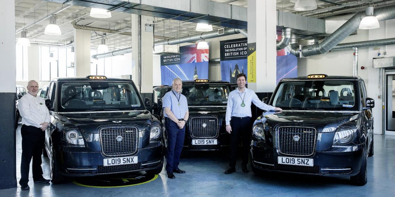 LEVC’S ELITE CABBIE TEST DRIVERS TAKE DELIVERY OF THEIR OWN ELECTRIC TAXIS