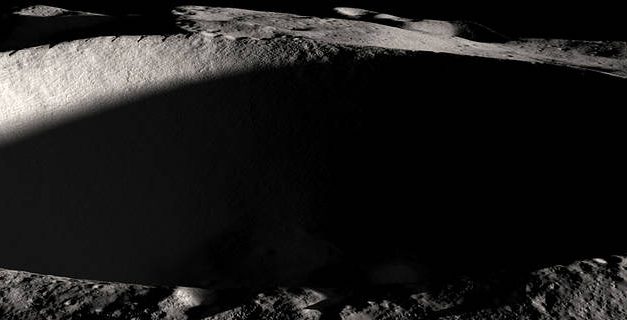 Inside Dark, Polar Moon Craters, Water Not as Invincible as Expected, Scientists Argue
