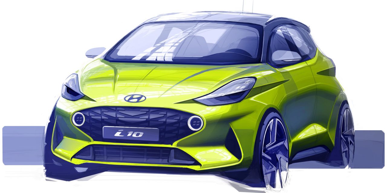 HYUNDAI MOTOR REVEALS FIRST SKETCH OF THE ALL-NEW i10
