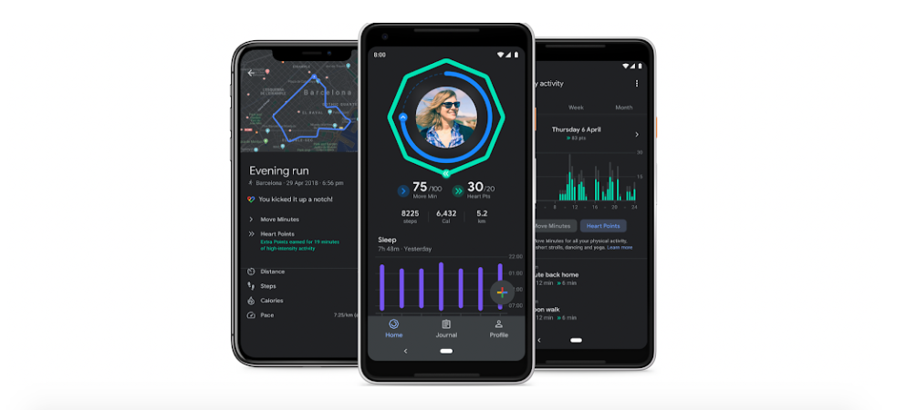 Power down with Google Fit