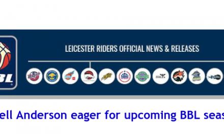 News from British Basketball League: Jamell Anderson eager for upcoming BBL season