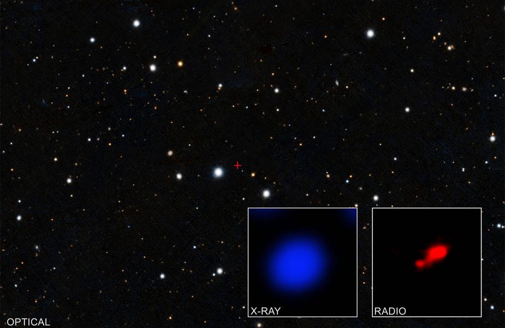 Cloaked Black Hole Discovered in Early Universe Using NASA’s Chandra