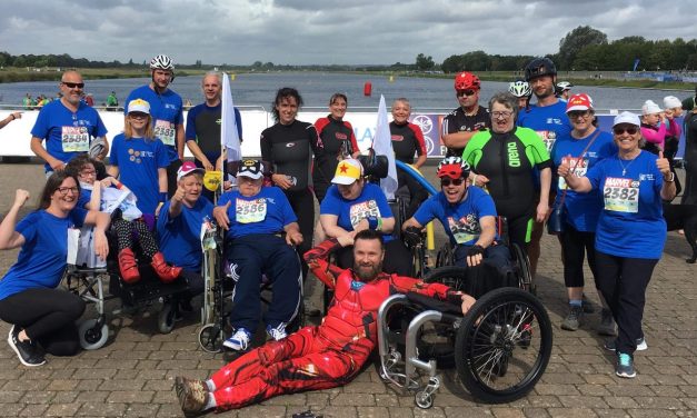 Hereford Superhero Tri participants have superpowers