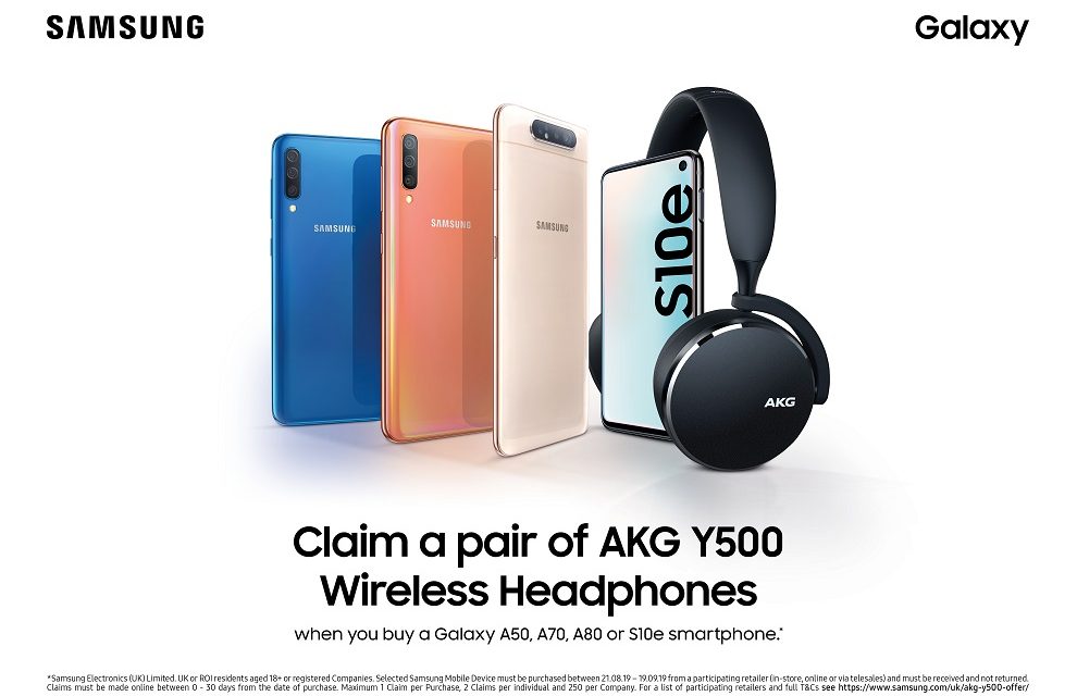 Exclusive Samsung Promotion Offers Complimentary AKG Headphones with Selected Galaxy Smartphone Purchases