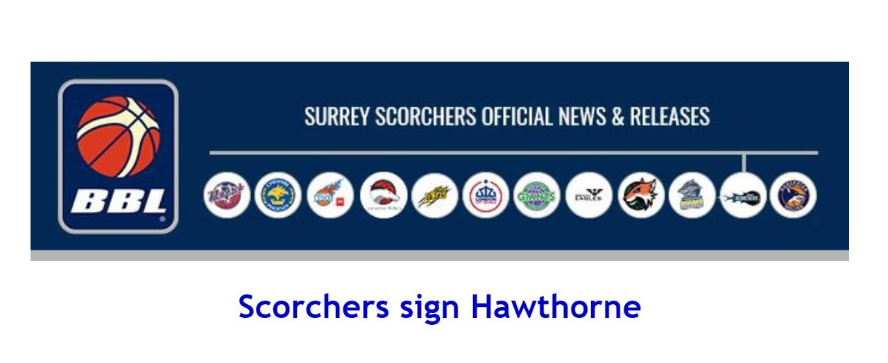 Scorchers sign Hawthorne