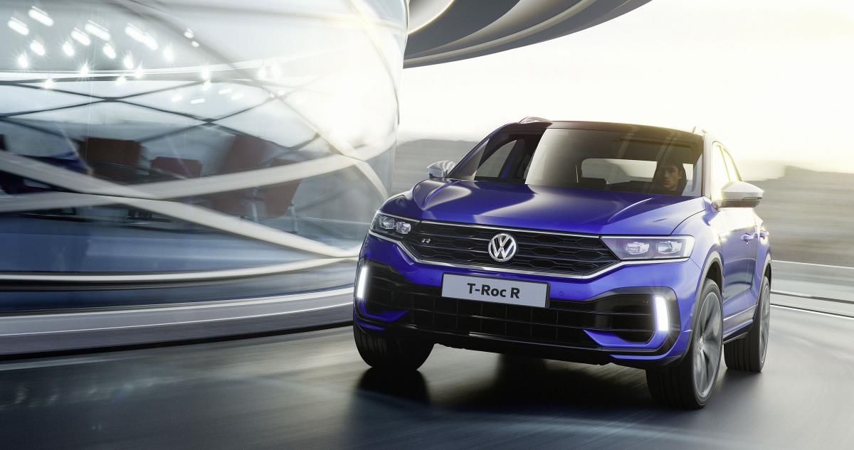 VOLKSWAGEN T-ROC R COMPACT PERFORMANCE SUV NOW OPEN FOR ORDER