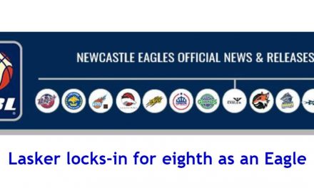 Lasker locks-in for eighth as an Eagle
