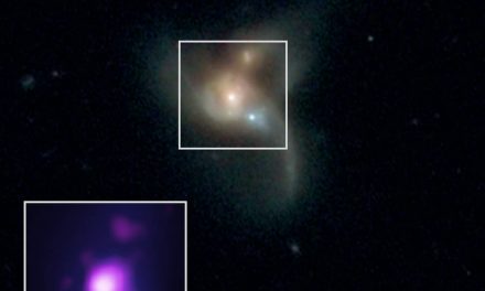 Found: Three Black Holes On Collision Course