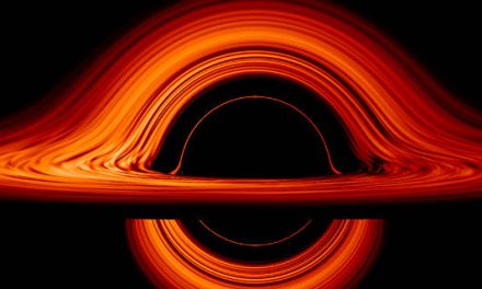 NASA Visualization Shows a Black Hole’s Warped World