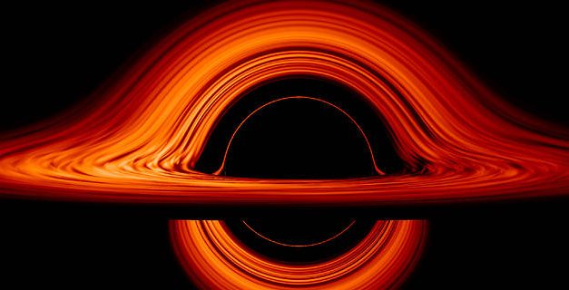 NASA Visualization Shows a Black Hole’s Warped World