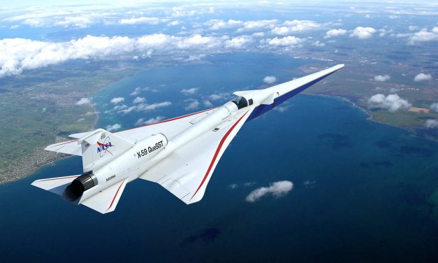 NASA’s X-59 QueSST Airplane Takes Shape at Lockheed Martin Skunk Works