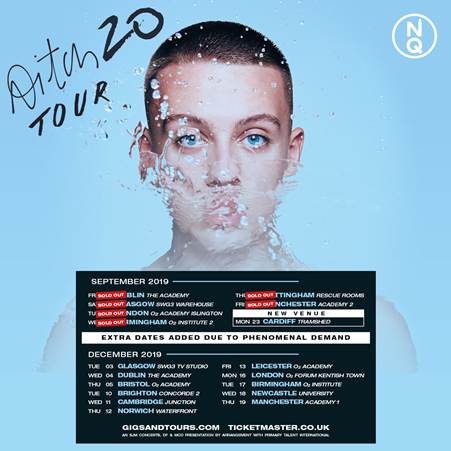 Due to phenomenal demand Aitch has announced extra tour dates for December 2019