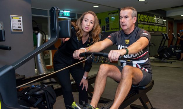 SUTTON COLDFIELD VETERAN THANKS DUNCAN BANNATYNE FOR HEALTH CLUB MEMBERSHIP AND TARGETS SIGNIFICANT FUNDRAISING CHALLENGES
