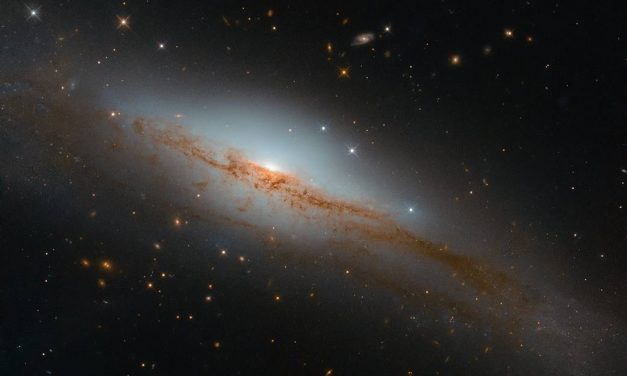 Hubble Eyes an Emitting Galaxy