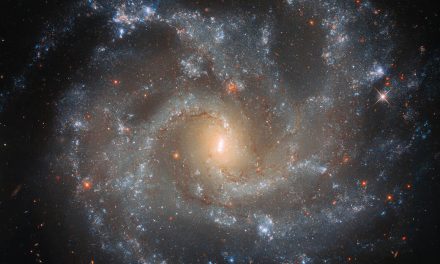 Hubble Spots Galaxy’s Dramatic Details