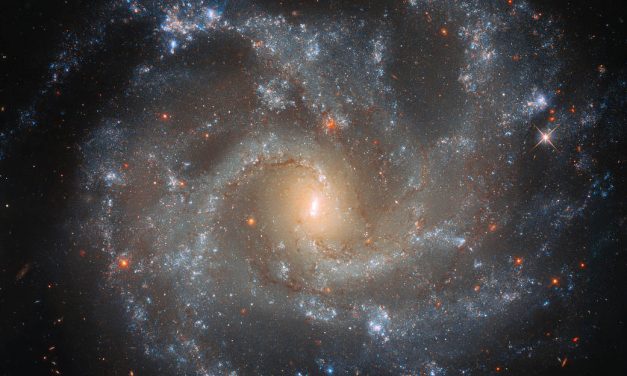 Hubble Spots Galaxy’s Dramatic Details