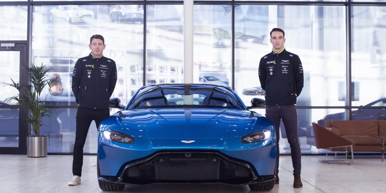 BRITISH STARS STRENGTHEN ASTON MARTIN LE MANS LINE-UP